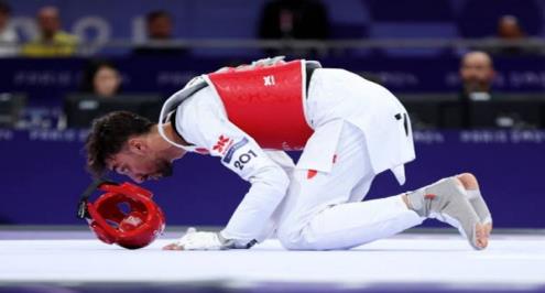 تايكوندو.. محمد الجندوبي يخسر في نصف النهائي وينافس على البرونزية بباريس 2024